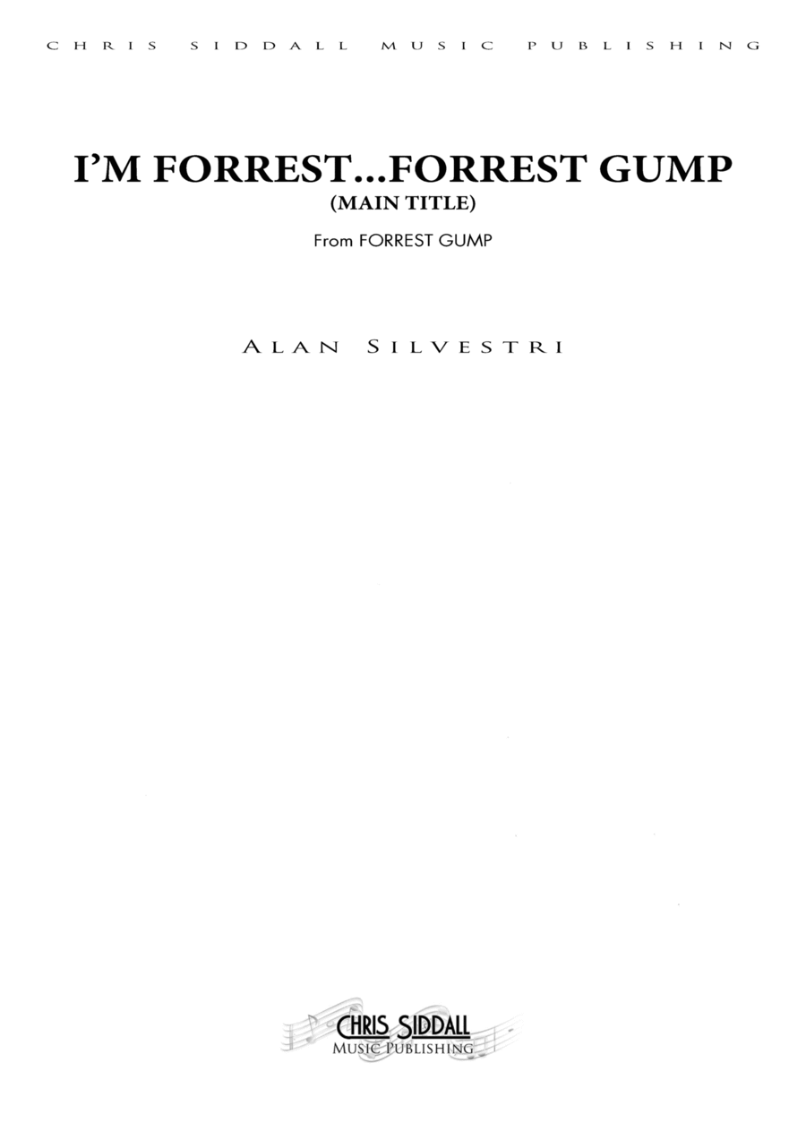 Book cover for I'm Forrest... Forrest Gump