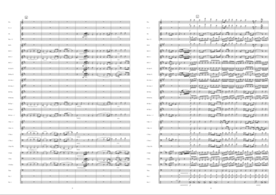 Viva Verdi Fanfare Band scores gallery preview page 4