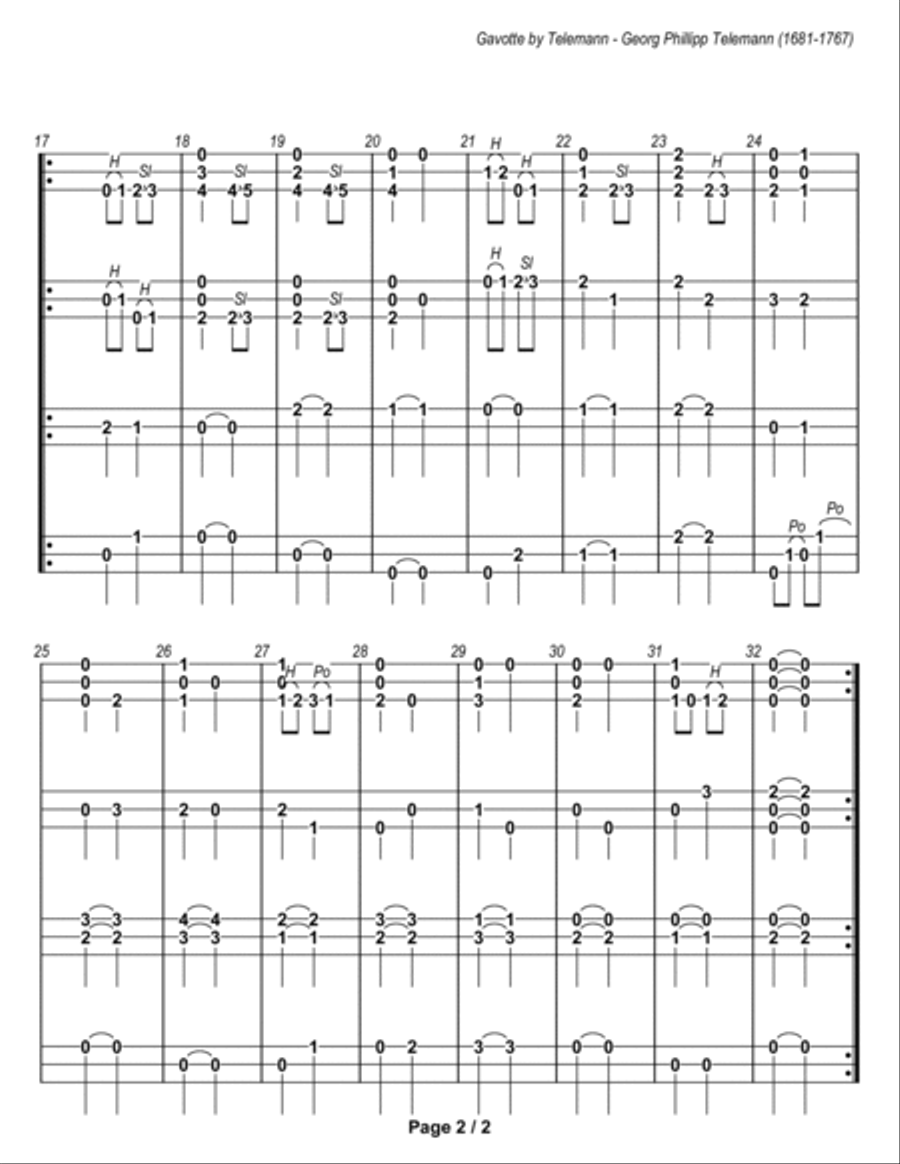 Gavotte (ensemble) Small Ensemble scores gallery preview page 4