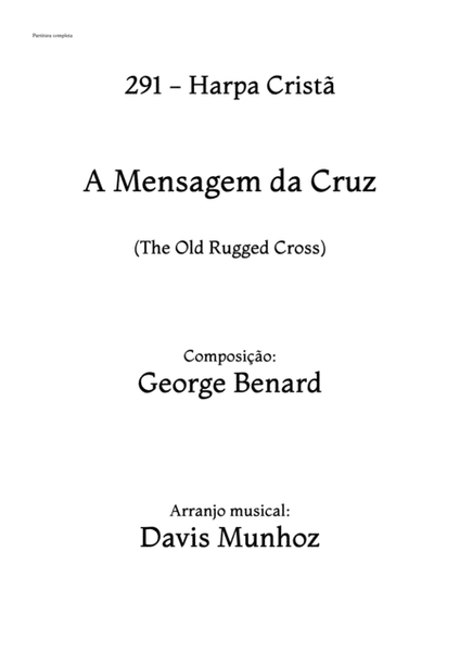 The old Rugged Cross (Rude Cruz/ A mensagem da cruz) image number null