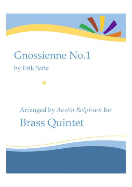 Gnossienne No.1 - brass quintet image number null