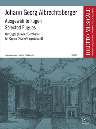 Book cover for Ausgewahlte Fugen fur Orgel