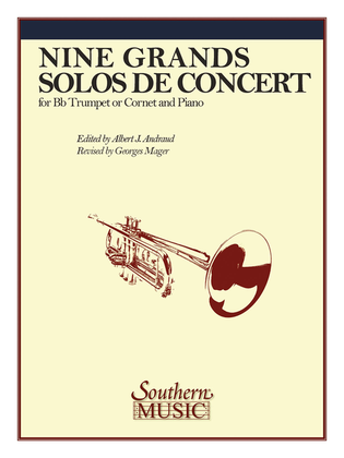 Book cover for Nine Grand Solos De Concert