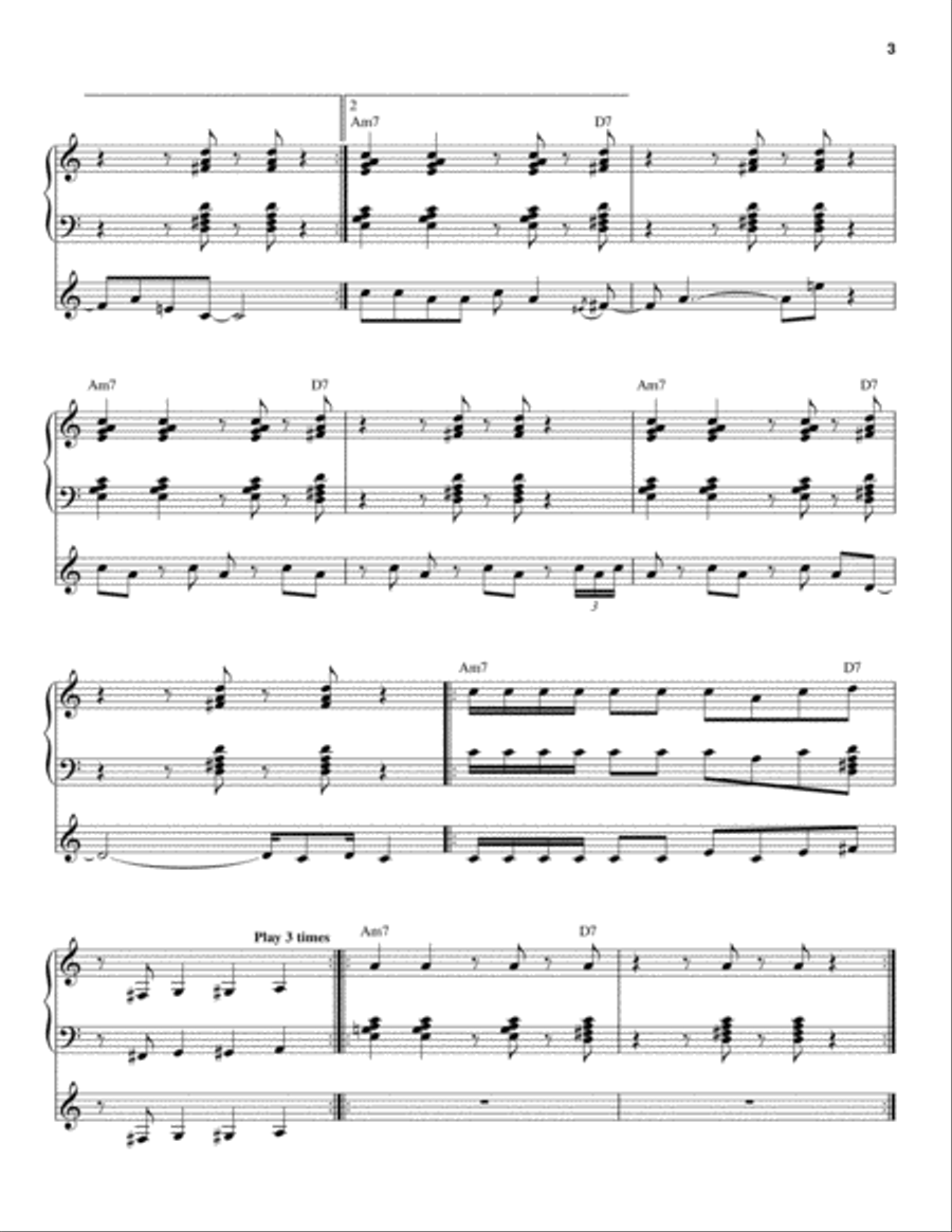 Oye Como Va Piano scores gallery preview page 3