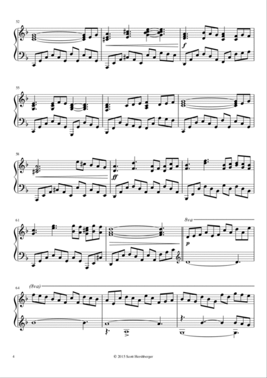 Whirlwind in the Night Piano Solo scores gallery preview page 4