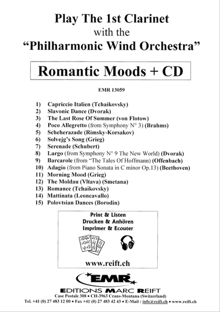 Play The 1st Clarinet With The Philharmonic Wind Orchestra Concert Band scores gallery preview page 2