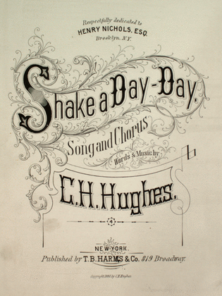 Shake a Day-Day. Song and Chorus