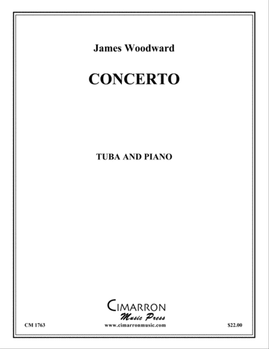 Concerto for Tuba Tuba scores gallery preview page 1
