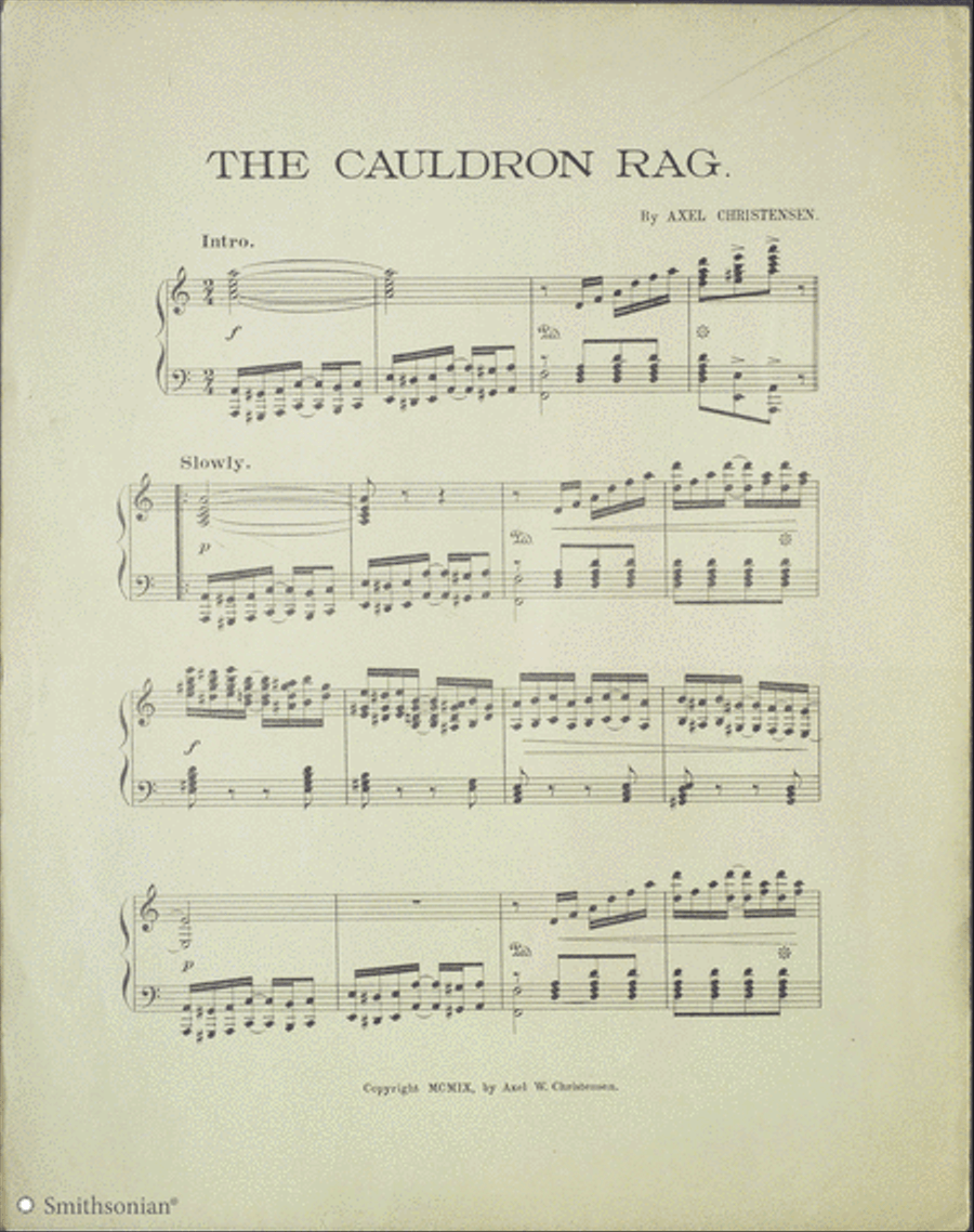The Cauldron Rag Piano Solo scores gallery preview page 2