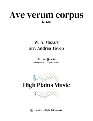 Book cover for Ave verum corpus, K. 618