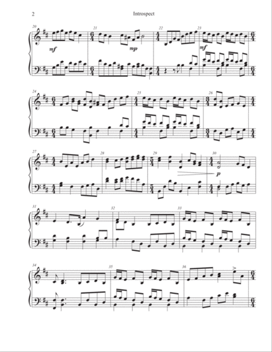 Introspect Introspect Small Ensemble scores gallery preview page 2