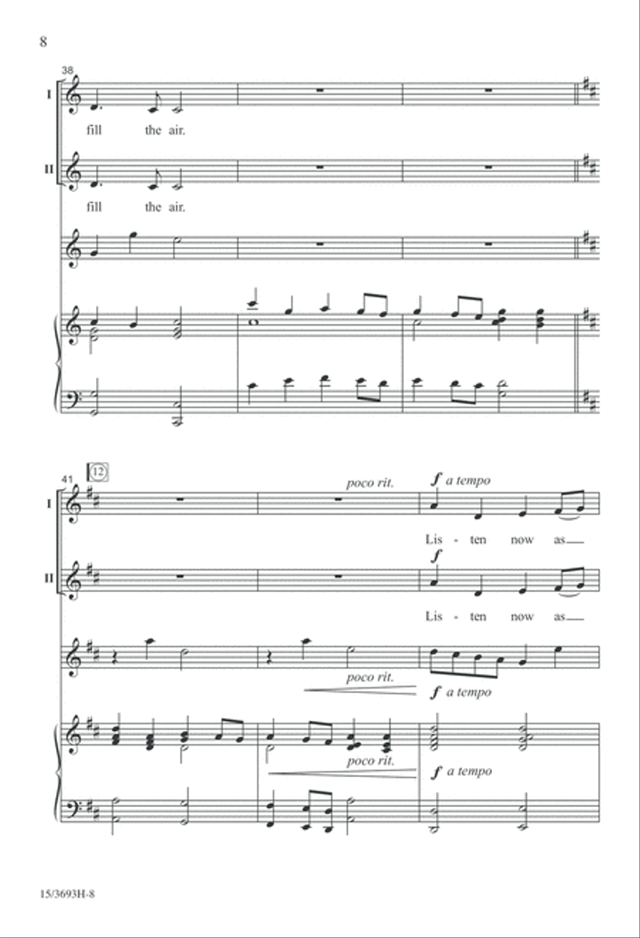 Bells of December Bells of December 2-Part scores gallery preview page 8