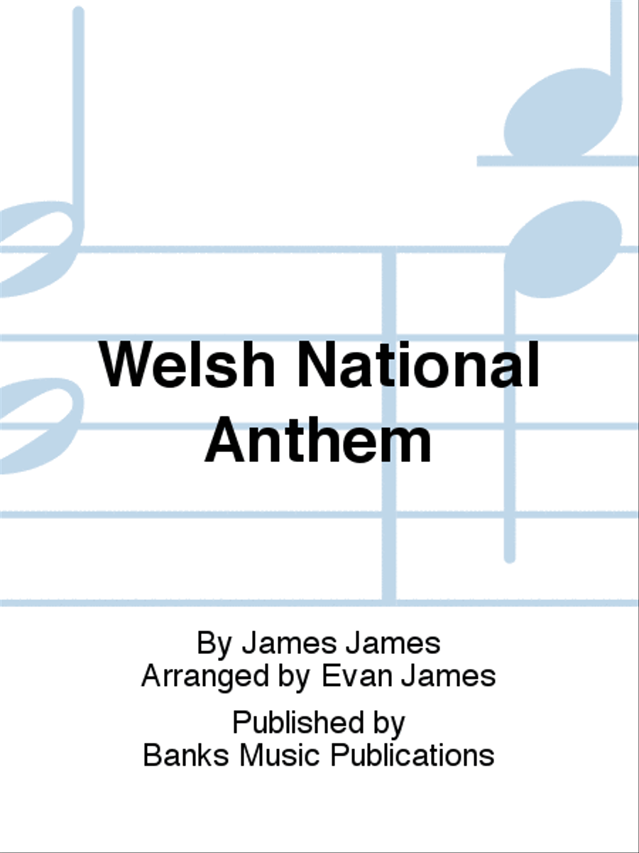 Welsh National Anthem TTBB scores gallery preview page 1