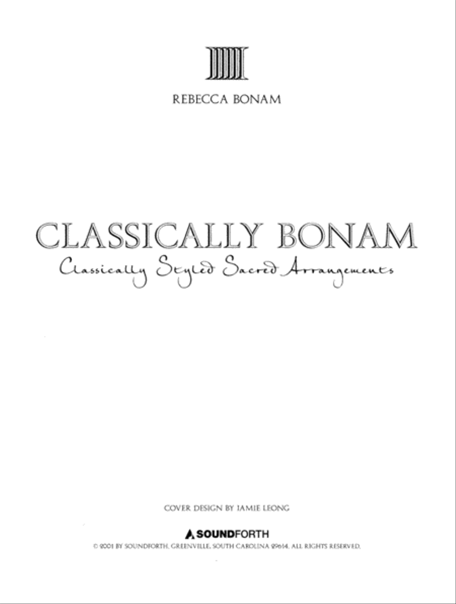 Classically Bonam Piano Solo scores gallery preview page 3