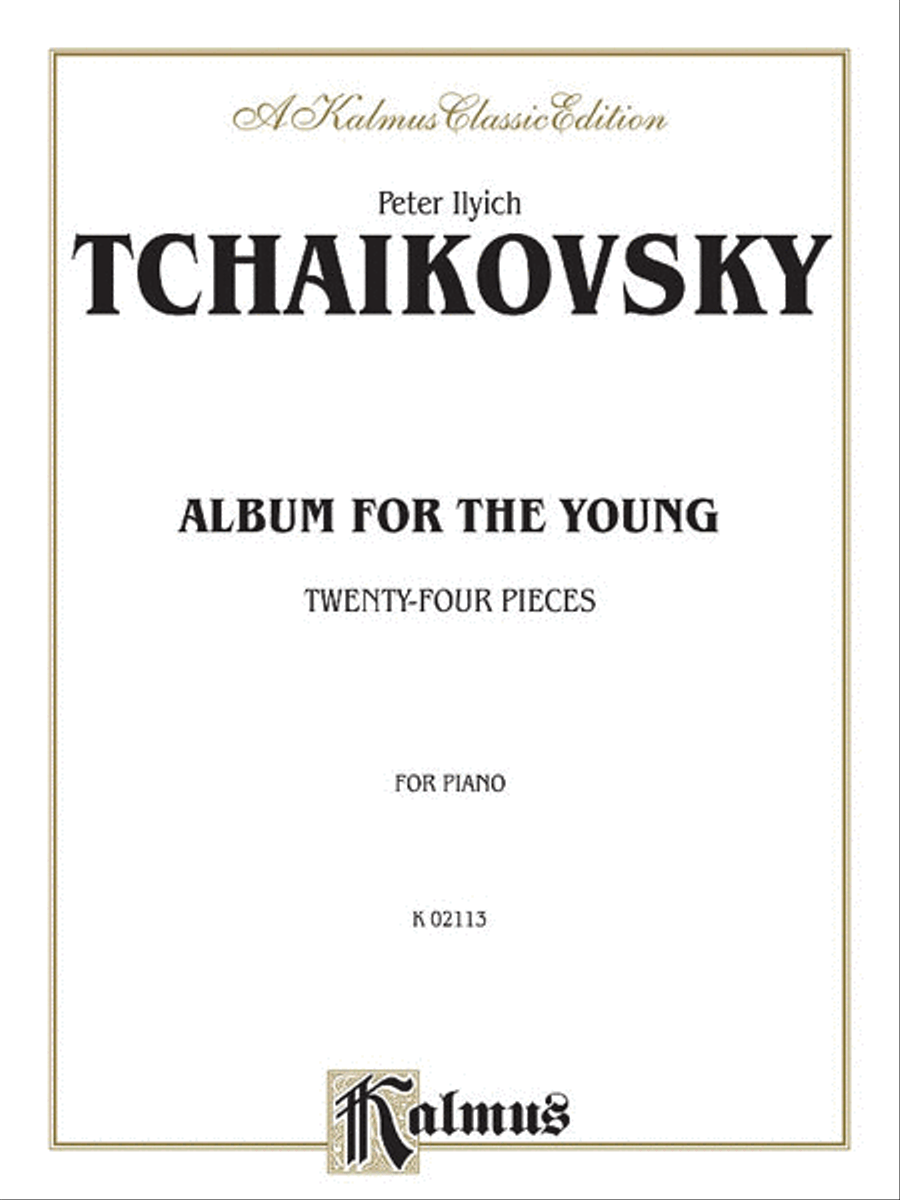 Album for the Young Piano Solo scores gallery preview page 1