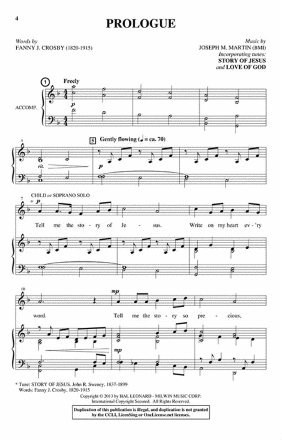 Testimony of Life 4-Part scores gallery preview page 2