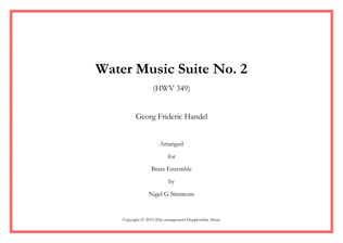 Water Music Suite No. 2 HWV349