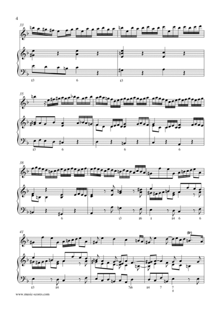 Veracini Allegro - Oboe and Piano image number null
