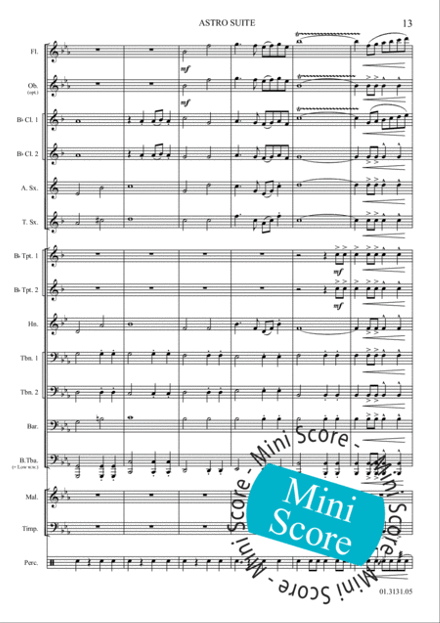 Astro Suite Astro Suite Concert Band scores gallery preview page 19