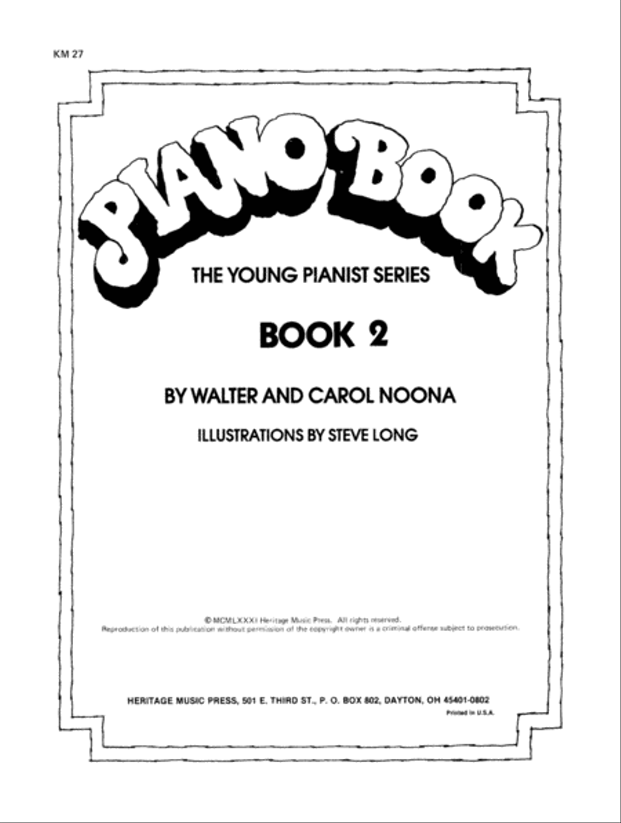 Young Pianist Piano Book 2 Piano Method scores gallery preview page 3