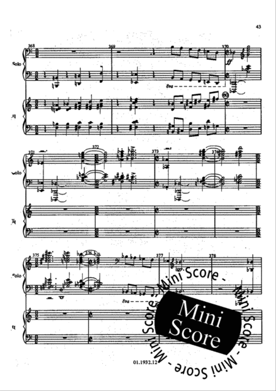 Concert Variations Concert Band scores gallery preview page 45