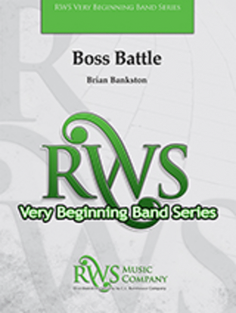 Boss Battle Concert Band scores gallery preview page 1