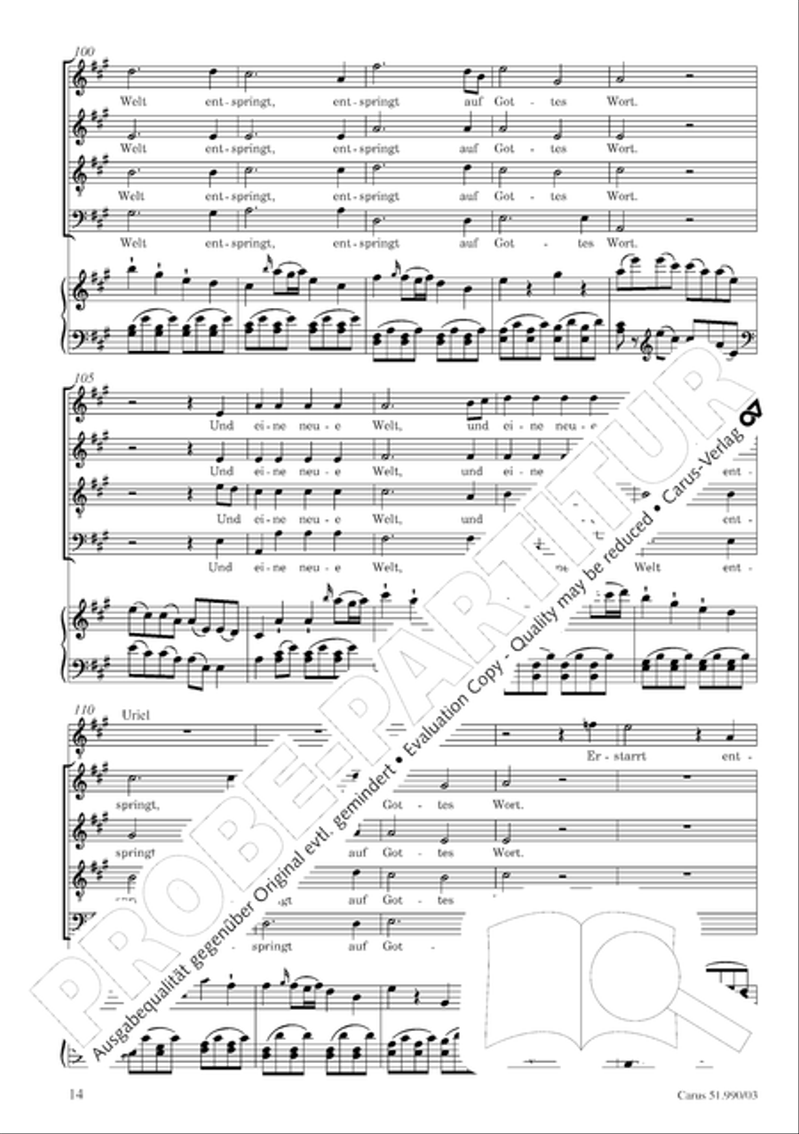 The Creation (Die Schopfung) The Creation (Die Schopfung) 4-Part scores gallery preview page 17