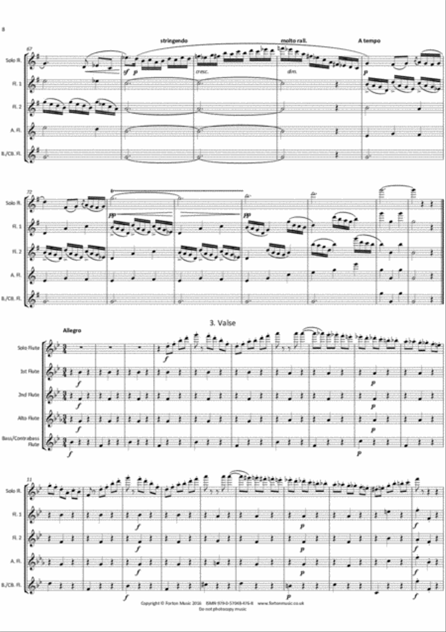 <br>Sheet music extract