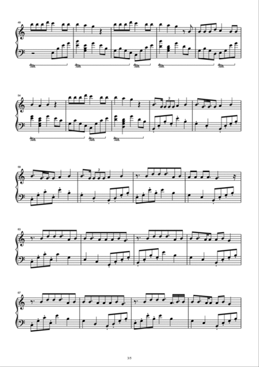 Like This Like This Piano Solo scores gallery preview page 3