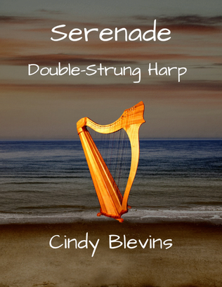 Book cover for Serenade, original solo for Double-Strung Harp
