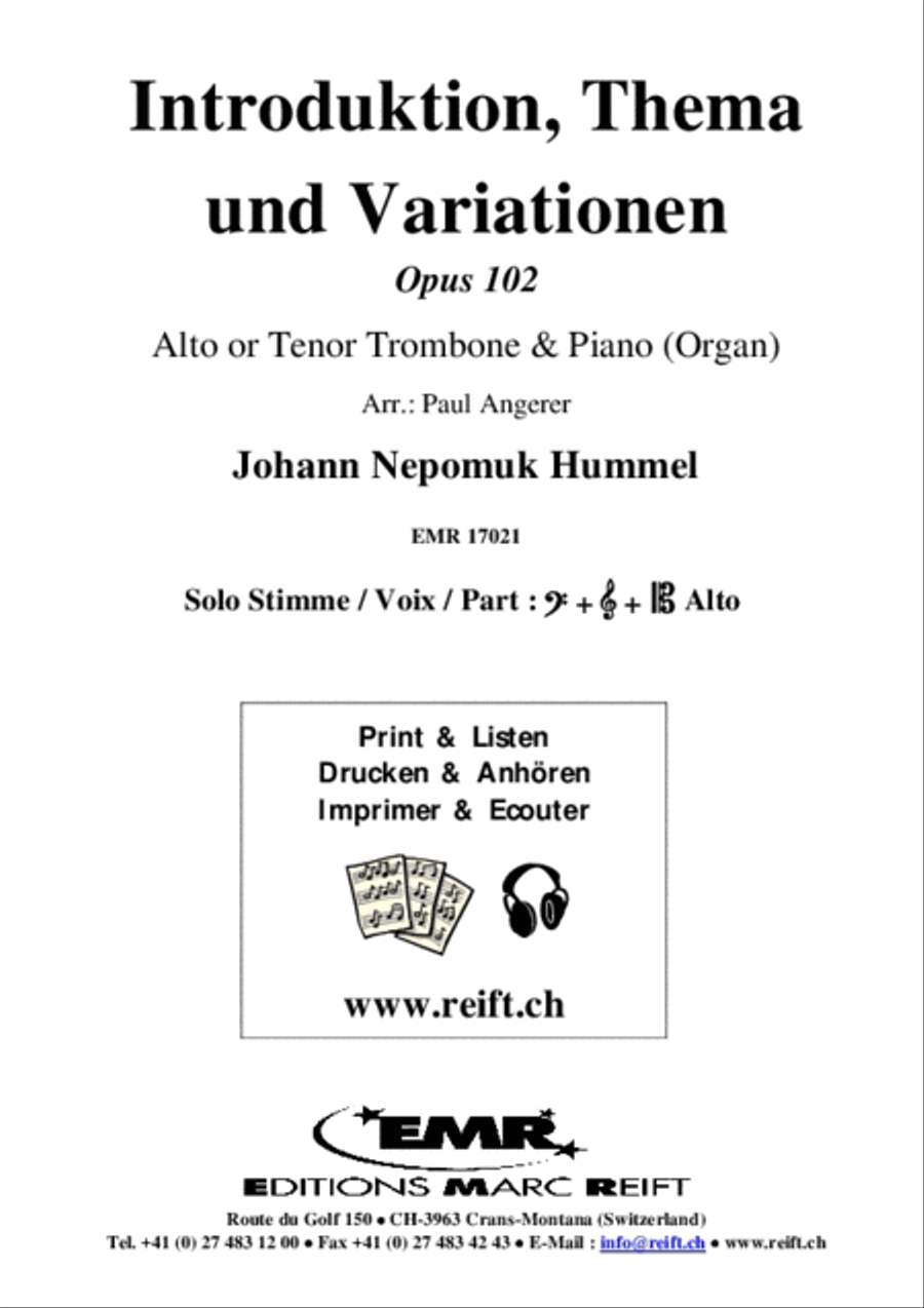 Introduction, Thema And Variations Organ scores gallery preview page 2