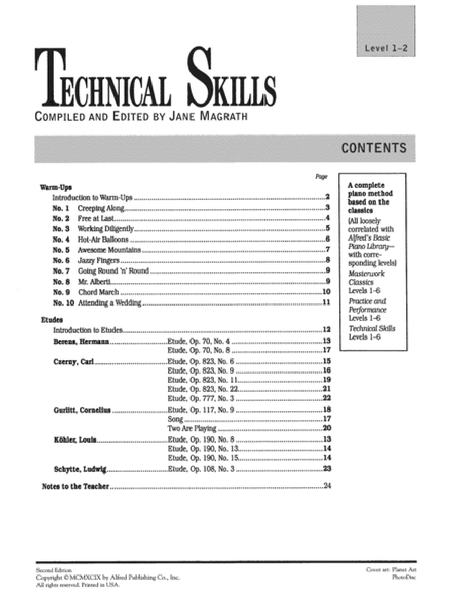 Masterwork Technical Skills