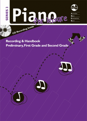 AMEB Piano For Leisure Prelim To Grade 2 Series 3 CD Handbook