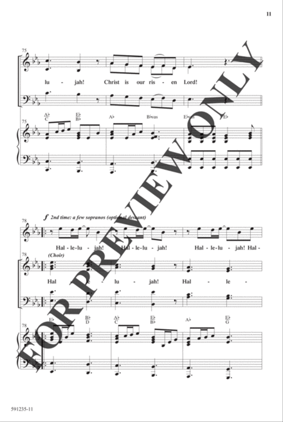 New Easter Anthem Pak Vol 2 - Anthem Preview Pak Hymn Anthems scores gallery preview page 12