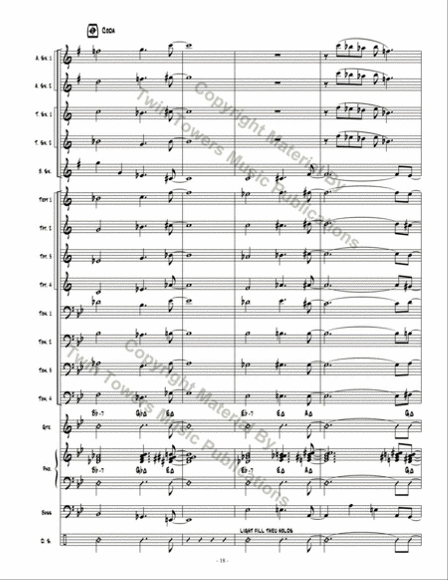 Ice is Nice Jazz Ensemble scores gallery preview page 19