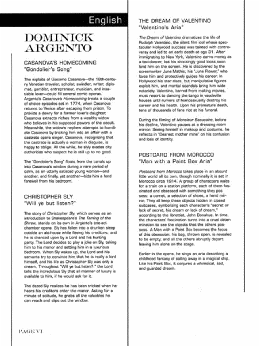 American Arias Voice Solo scores gallery preview page 2