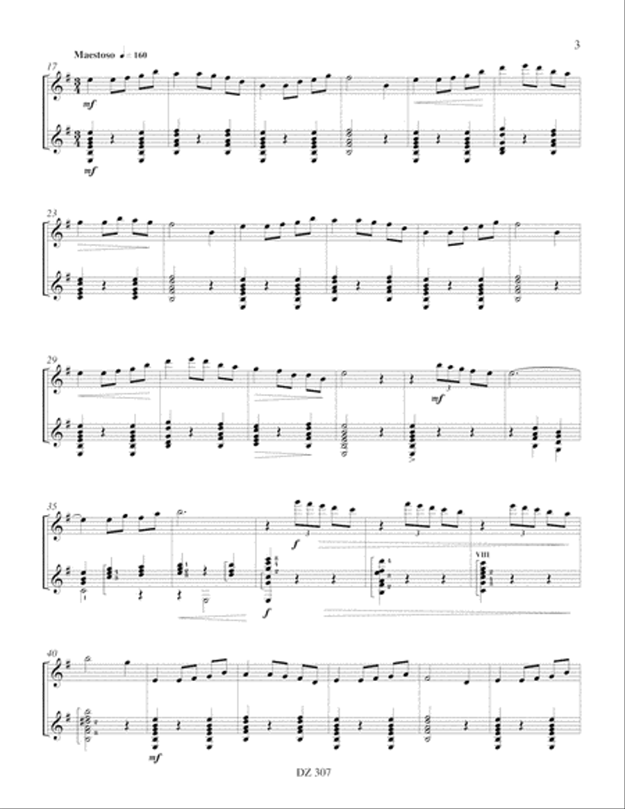 Dernier rêve à l'ouest Flute scores gallery preview page 3