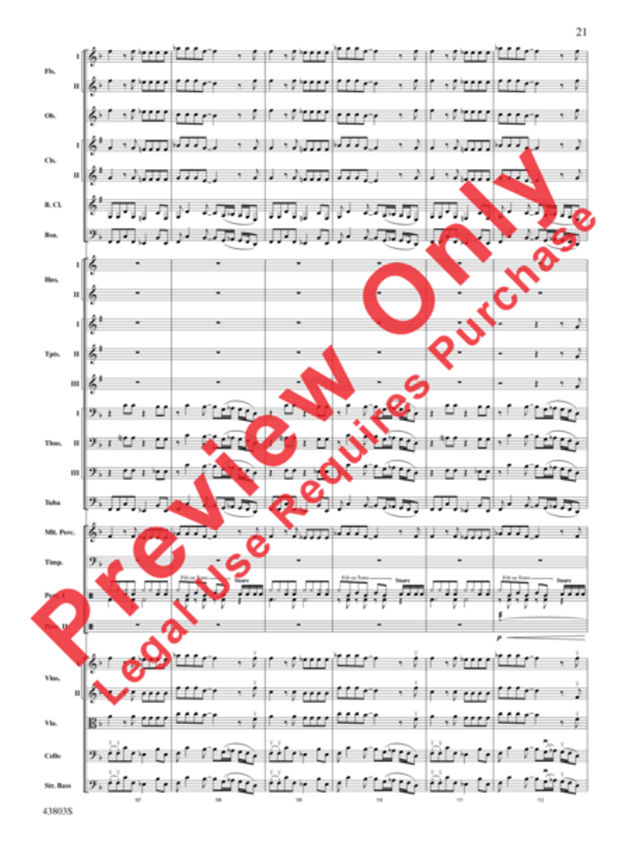 The Doors on Tour Full Orchestra scores gallery preview page 22