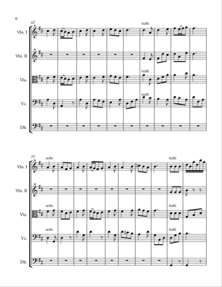 Alceste Triumph Chorus Choir scores gallery preview page 6