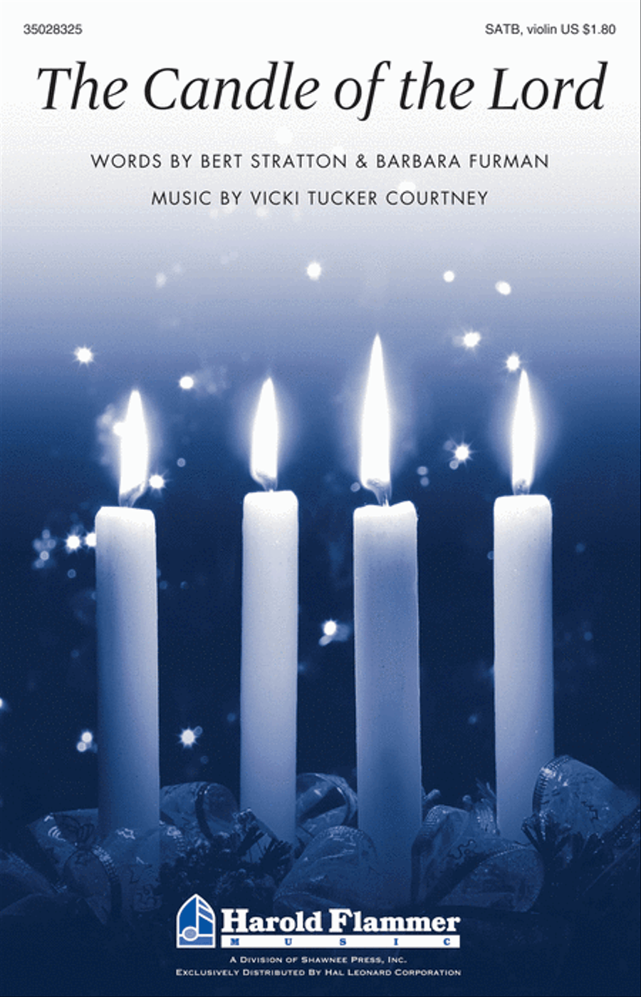 The Candle of the Lord 4-Part scores gallery preview page 1