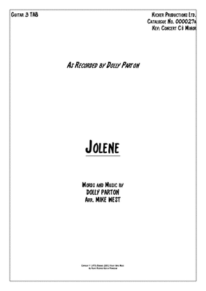 Book cover for Jolene