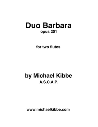 Duo Barbara, opus 201