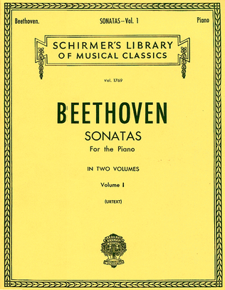 Book cover for Sonatas - Volume 1