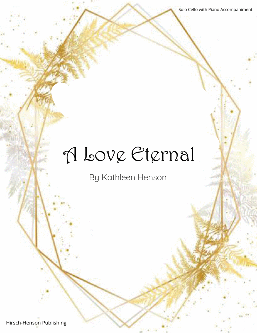 A Love Eternal Piano scores gallery preview page 1