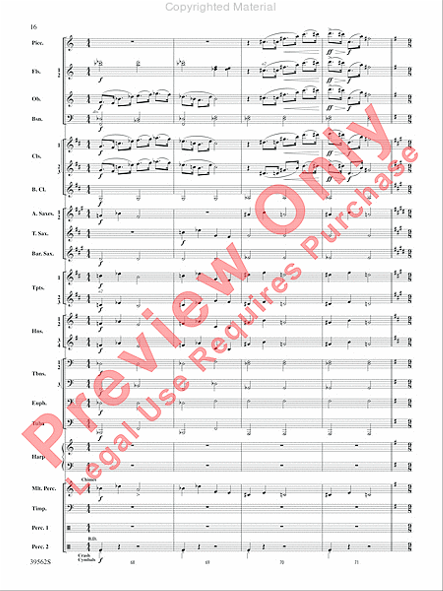 The Complete Harry Potter Concert Band scores gallery preview page 17