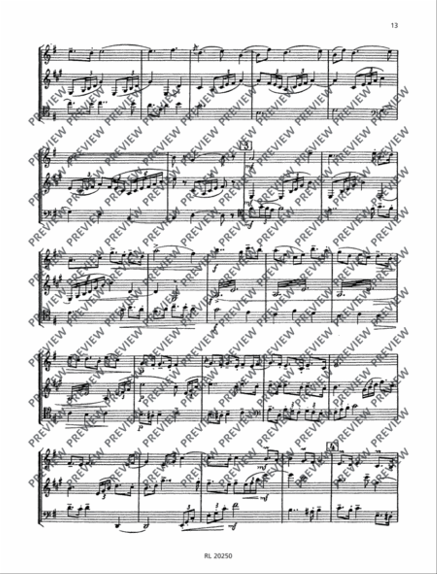 Arabesques Bassoon scores gallery preview page 14