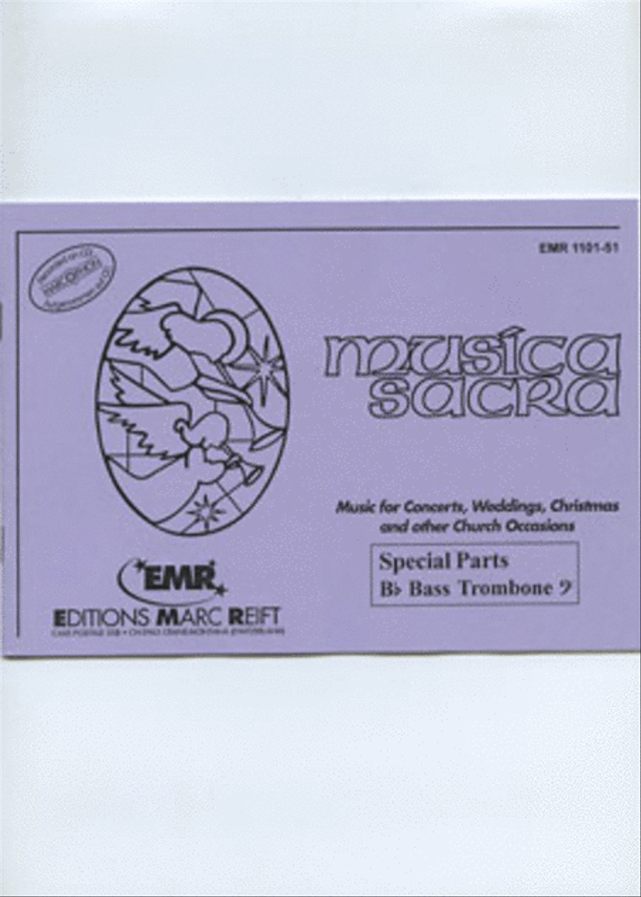 Musica Sacra Musica Sacra Concert Band scores gallery preview page 1