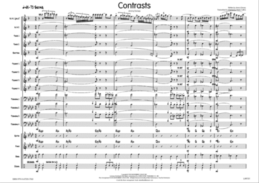 Contrasts Contrasts Big Band scores gallery preview page 2