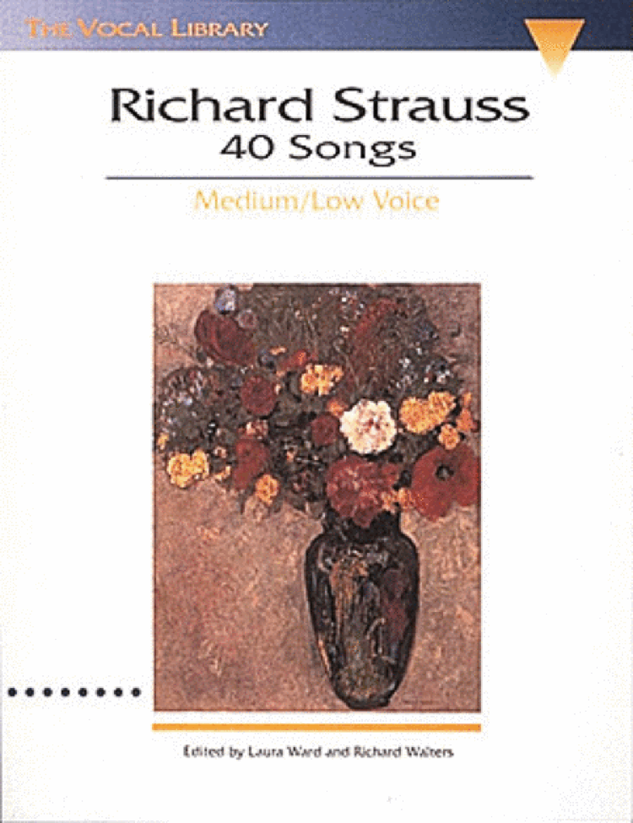 Book cover for Richard Strauss: 40 Songs