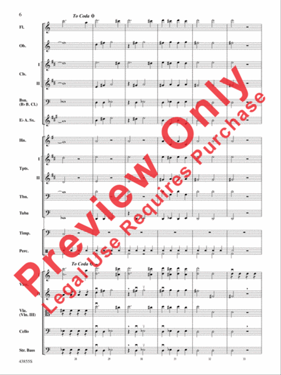 The Abduction from the Seraglio Full Orchestra scores gallery preview page 7